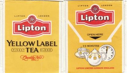 Lipton 32011 Yellow Label Tea