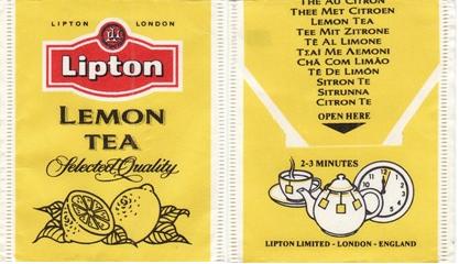 Lipton 35221 Lemon Tea