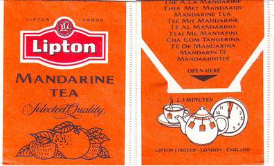 Lipton 35222 Mandarine Tea