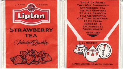 Lipton 35229 Strawberry Tea