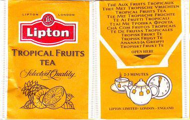 Lipton 35232 Tropical Fruits Tea