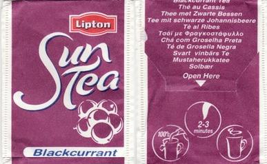 Lipton 35431 Sun Tea Blackcurrant