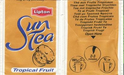 Lipton 35434 Sun Tea Tropical Fruit