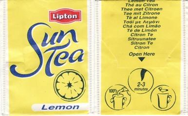 Lipton 35437 Sun Tea Lemon Yellow