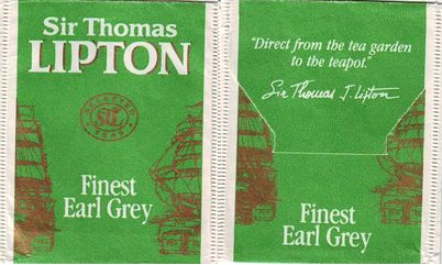 Lipton 36060 Sir Thomas Lipton Finest Earl Grey