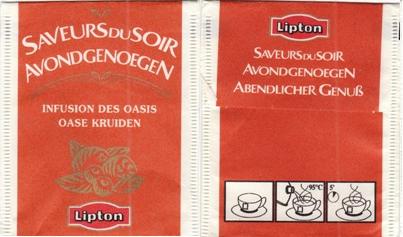 Lipton 36522 Saveurs Du Soir Infusion Des Oasis