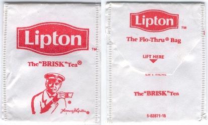 Lipton 5 82871 15 the Brisk Tea