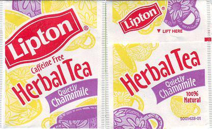 Lipton 5001428 01 Herbal Tea Quietly Camomile