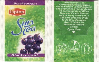 Lipton 5404525 Sun Tea Blackcurrant