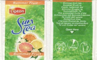 Lipton 5404530 Sun Tea Summer Fruit