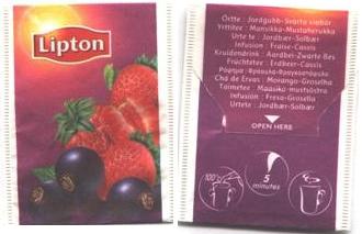 Lipton 5410205 Fraise Cassis