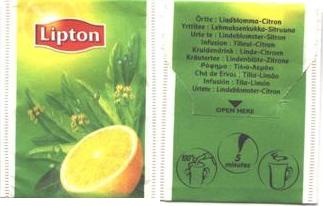 Lipton 5410207 Tileul Citron