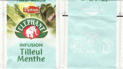 Lipton 5412756 Elephant Tilleul Menthe