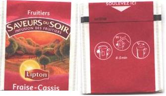 Lipton 5412798 Saveurs Soir Fraise Cassis