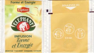 Lipton 5413629 Elephant Forme Et Energie