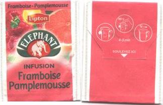 Lipton 5414098 Elephant Infusion Framboise Pample