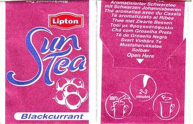 Lipton 65983 Sun Tea Blackcurrant