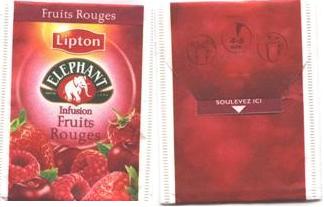 Lipton 8178119 Elephant Infusion Fruits Rouges