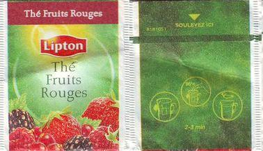 Lipton 8181051 Thé Fruits Rouges