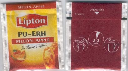 Lipton 8195675 Pu Erh Melon Apple Stjl