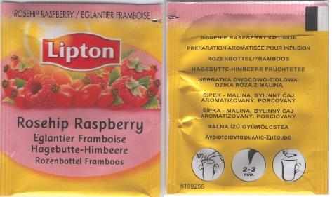 Lipton 8199256 Rosehip Raspberry Foil