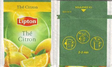 Lipton 8201874 Thé Citron