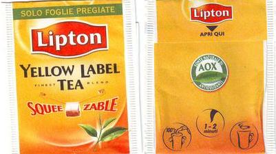 Lipton 8273030 Yellow Label Tea Squeezable