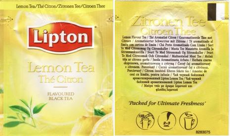 Lipton 8283075 Lemon Tea Foil