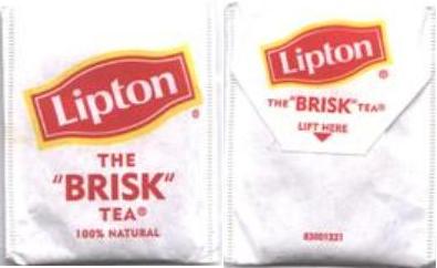 Lipton 83001321 the Brisk Tea