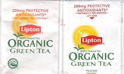 Lipton 83027664 Organic Green Tea