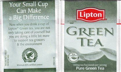 Lipton 83157462 Green Tea Pure Green Tea