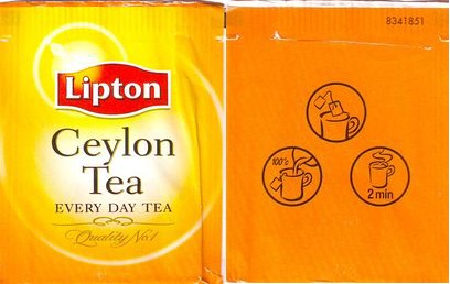 Lipton 8341851 Ceylon Tea