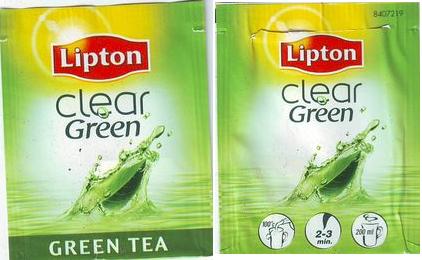 Lipton 8407219 Clear Green Tea