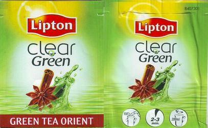 Lipton 8407301 Clear Green Tea Orient