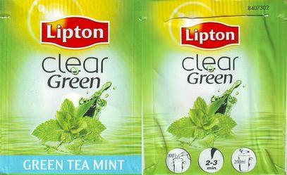 Lipton 8407302 Clear Green Tea Mint