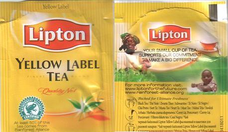 Lipton 8418011 Yellow Label Tea