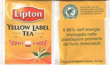 Lipton 8430464 Yellow Label Tea Il 98 Percento