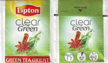 Lipton 8432923 Clear Green Tea Orient