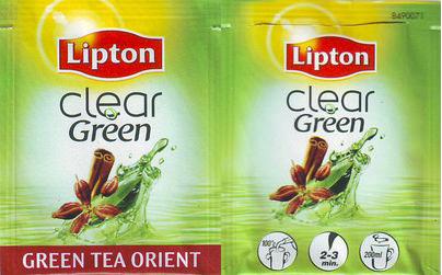 Lipton 8490071 Clear Green Tea Orient