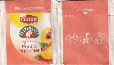 Lipton 8510844 Elephant Infusion Peche Eglantier