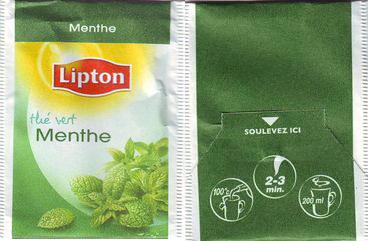 Lipton 8532784 Thé Vert Menthe