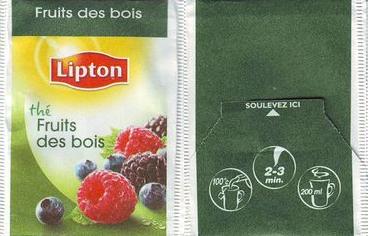 Lipton 8532793 Thé Fruits Des Bois