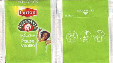 Lipton 8582924 Elephant Infusion Pause Vitalite