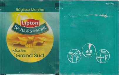 Lipton 8604722 Saveurs Du Soir Infusion Grand Sud