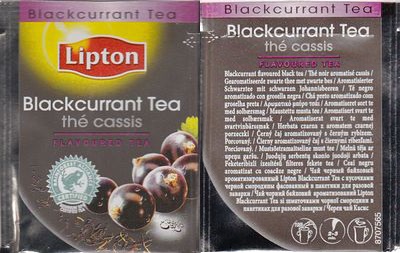 Lipton 8707565 Blackcurrant Tea