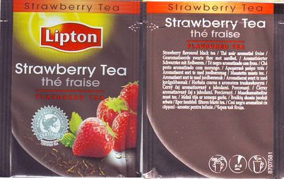 Lipton 8707581 Strawberry Tea