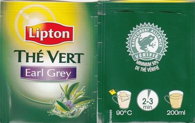 Lipton 8749669 Thé Vert Earl Grey