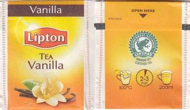 Lipton 8763650 Tea Vanilla