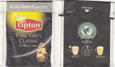 Lipton 8809838 Earl Grey Classic