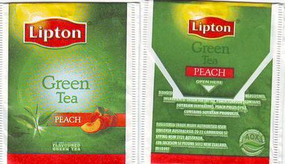 Lipton Australia Green Tea Peach